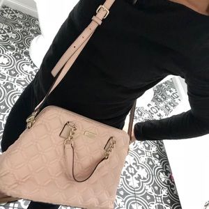 Kate Spade Quilted Blush Pink Cross Body